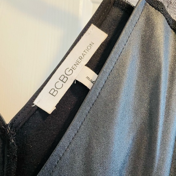 BCBG Generation Faux Leather Tank - Picture 5 of 5